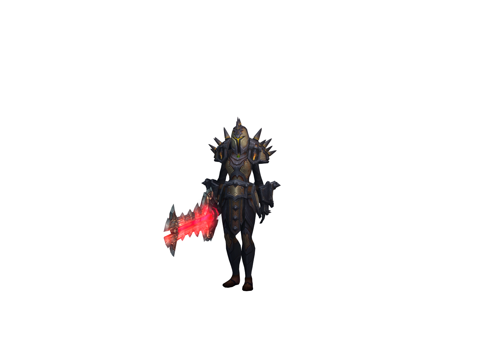 Assylum 3D character render