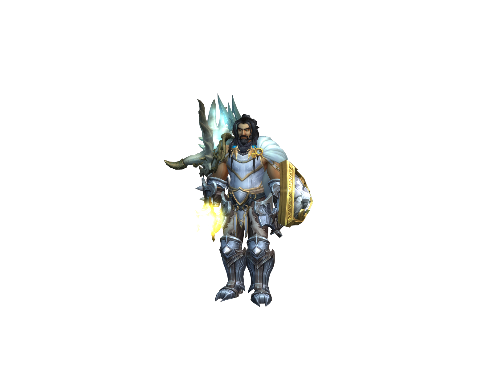 Manoel 3D character render