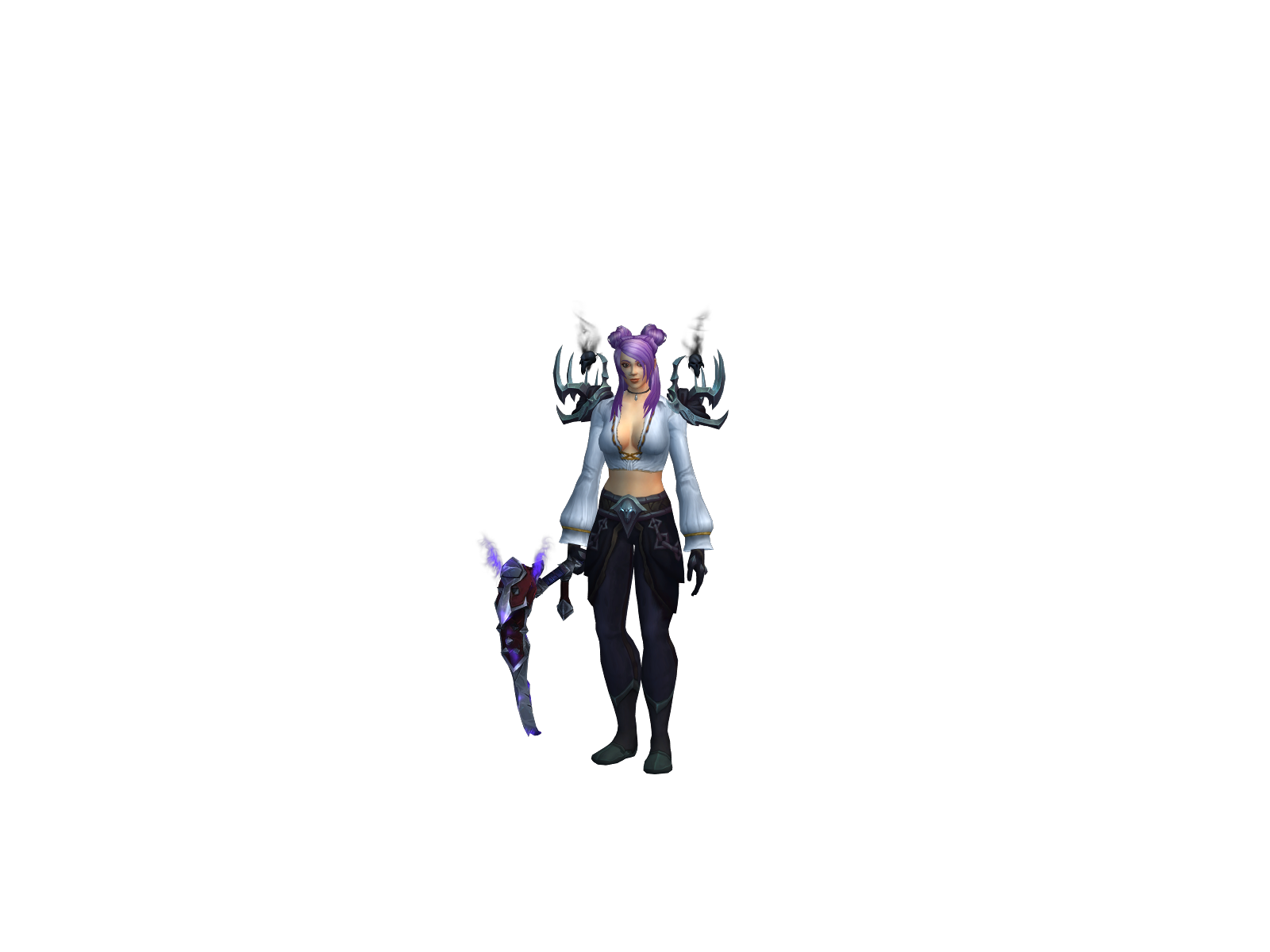 Nitdead 3D character render