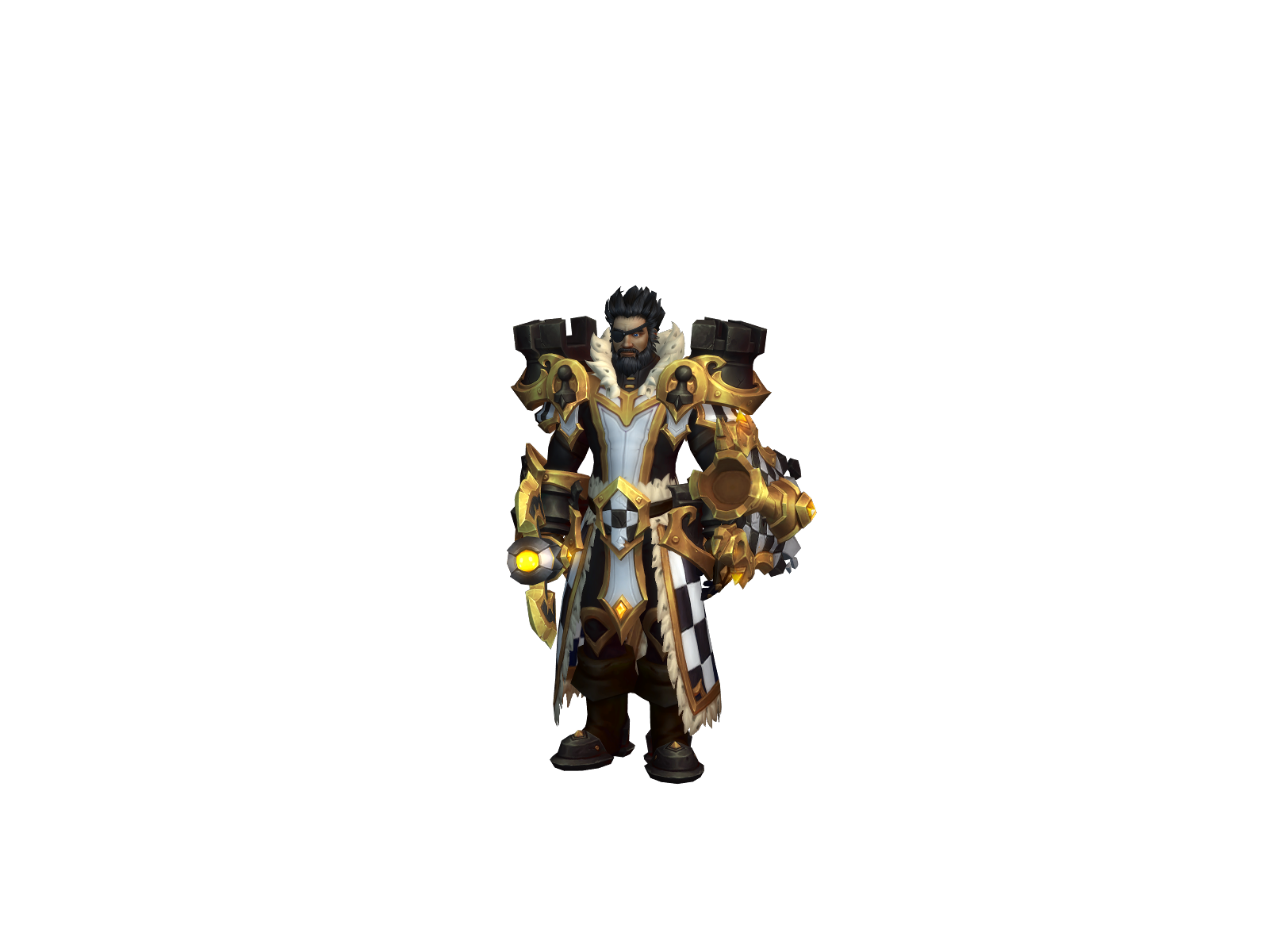 Meridiano 3D character render