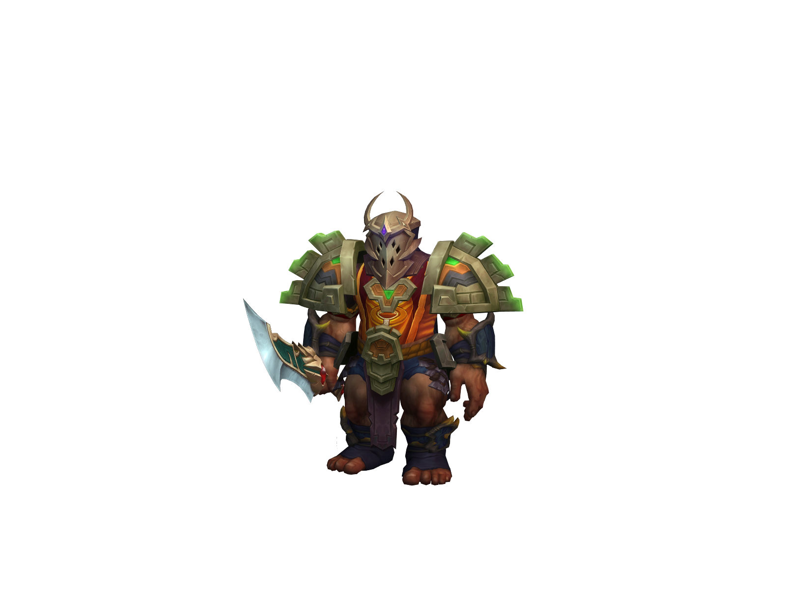 Khondarl 3D character render