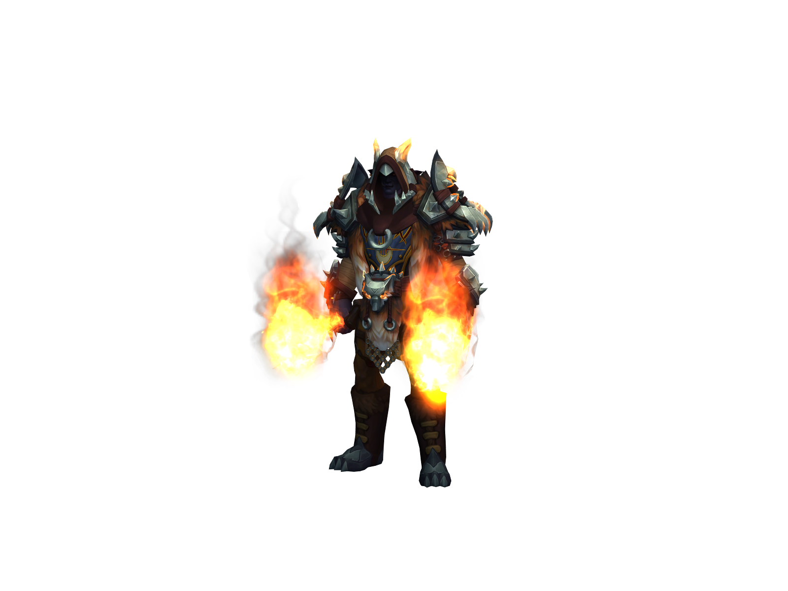 Manfisq 3D character render