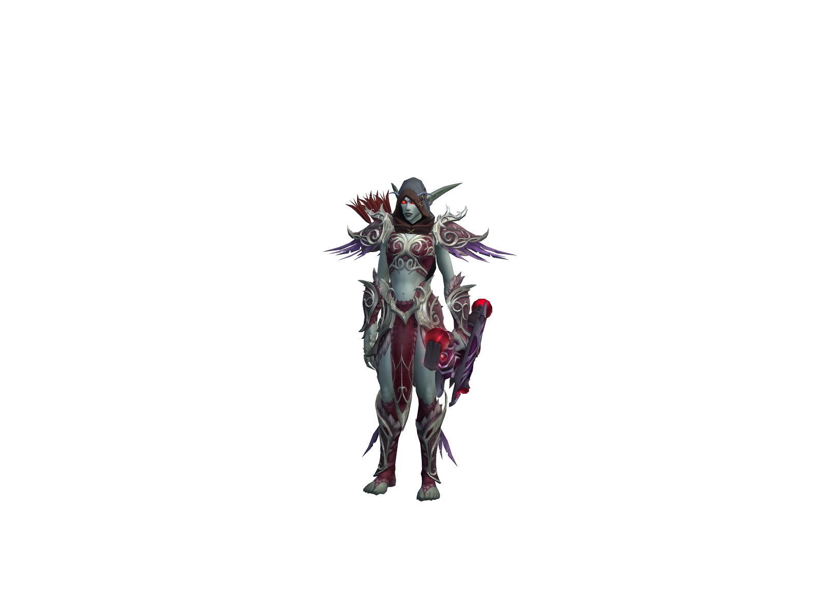 Vallainix 3D character render