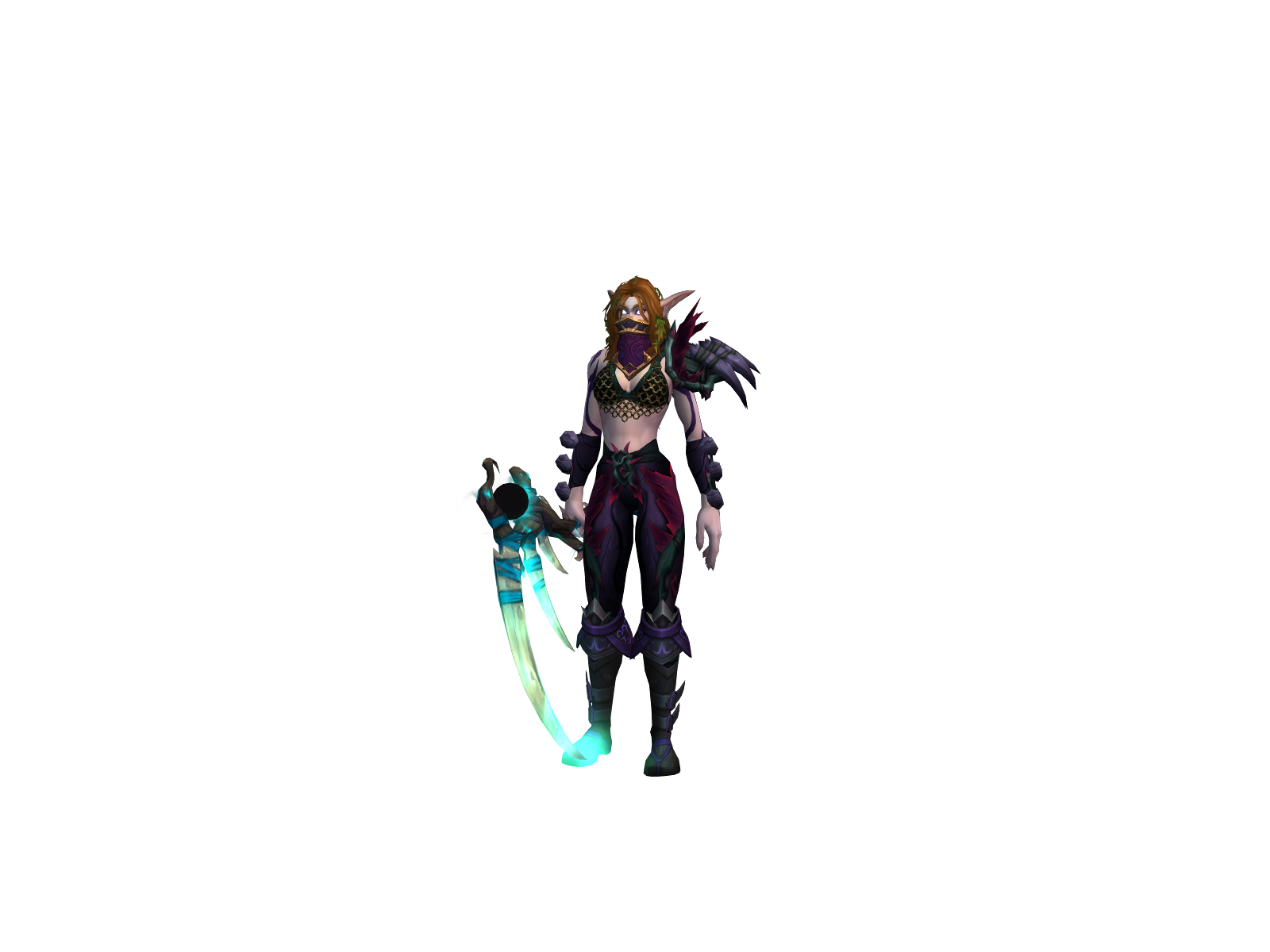Liluna 3D character render