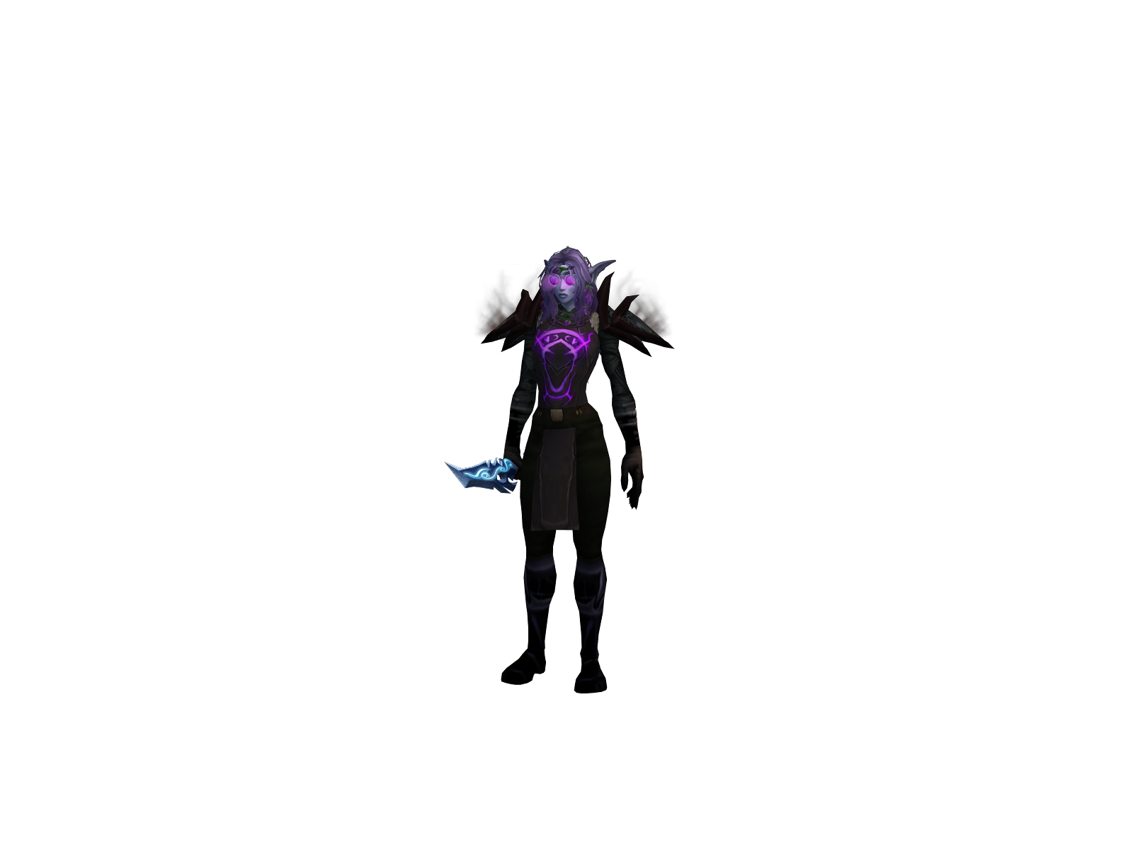 Sylvy 3D character render