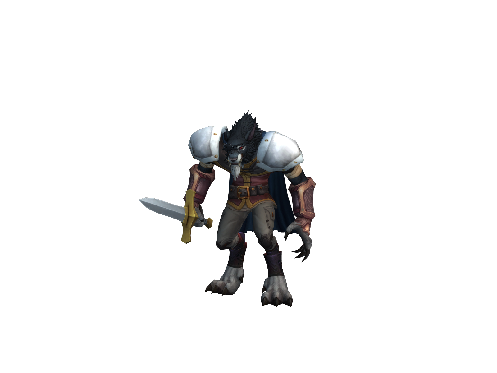 Rahal 3D character render