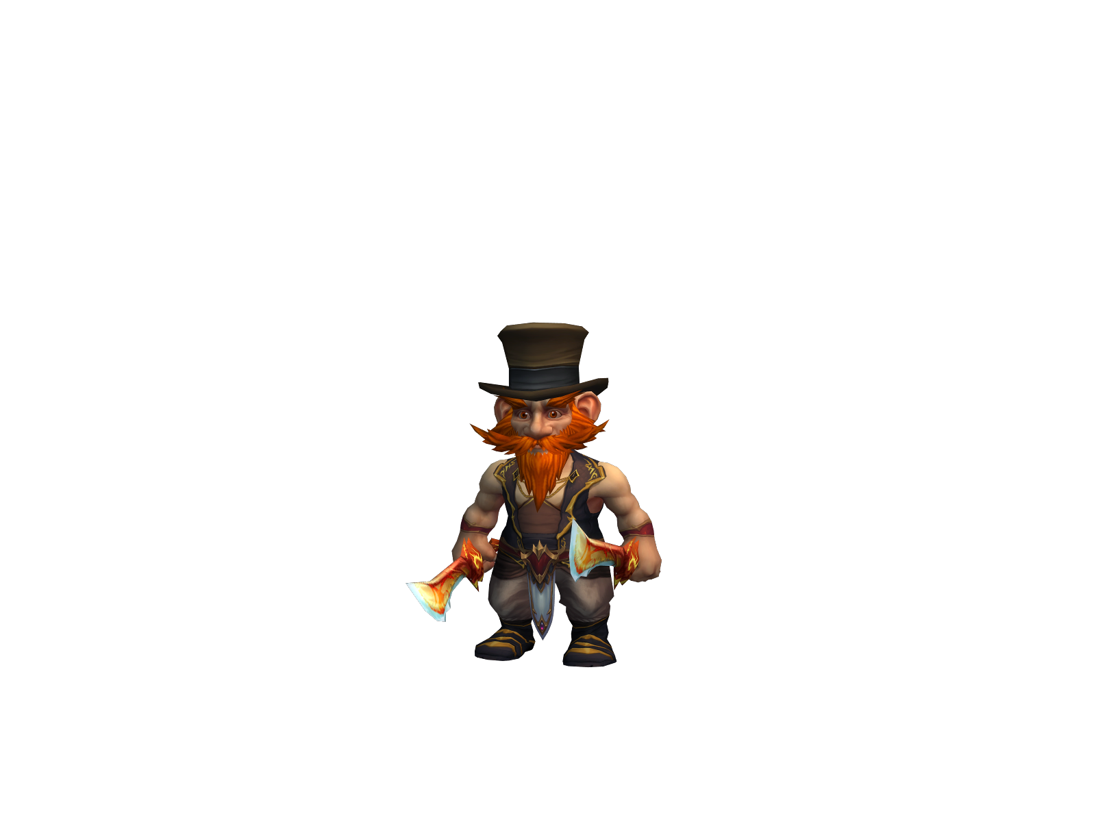 Mertix 3D character render
