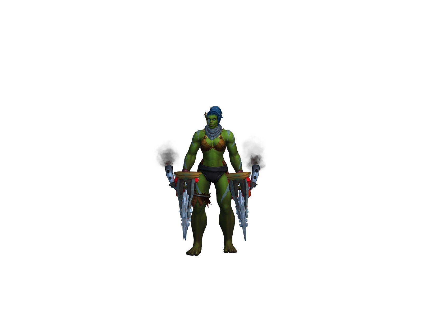 Atlanntë 3D character render