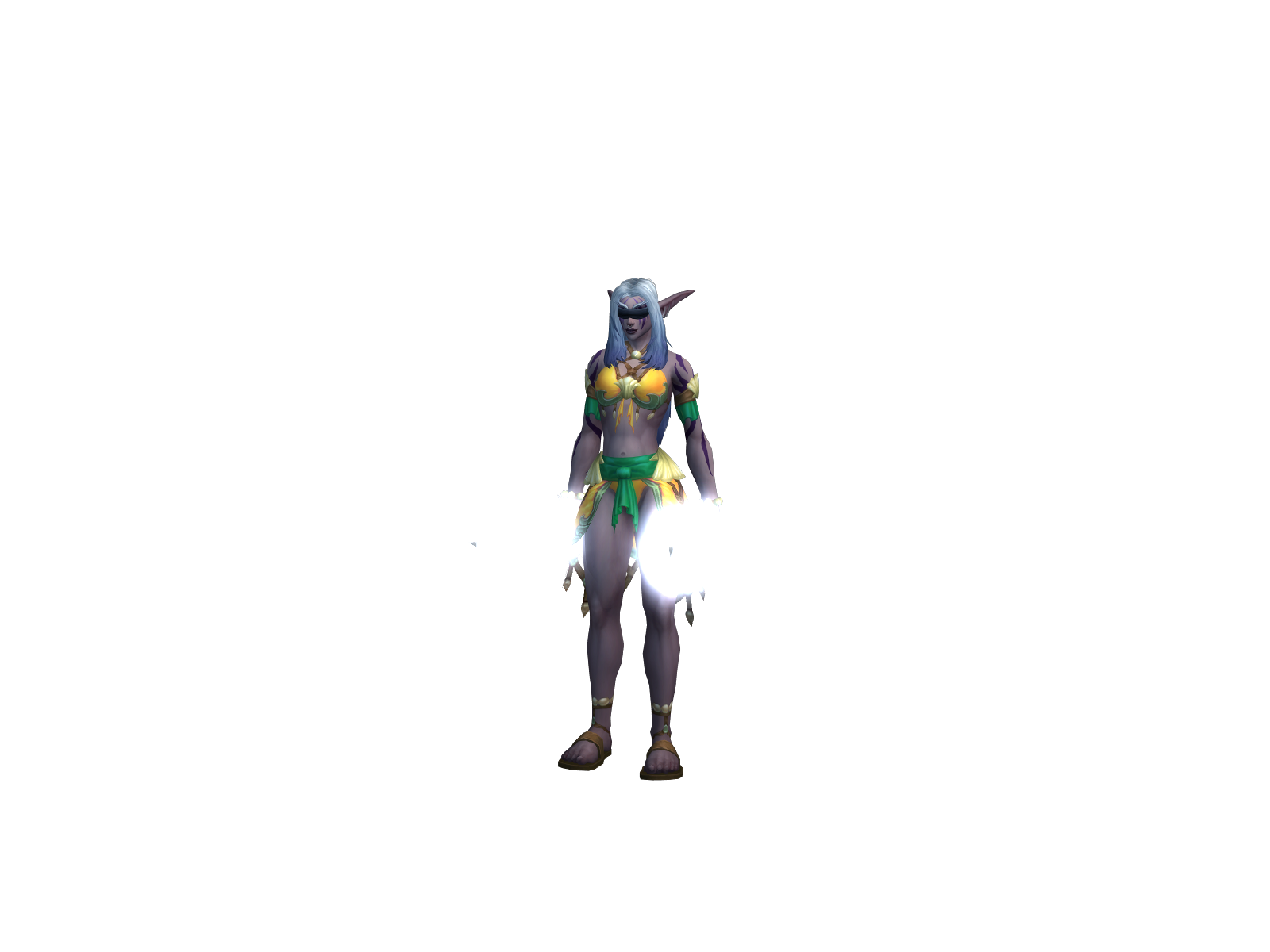 Eddana 3D character render