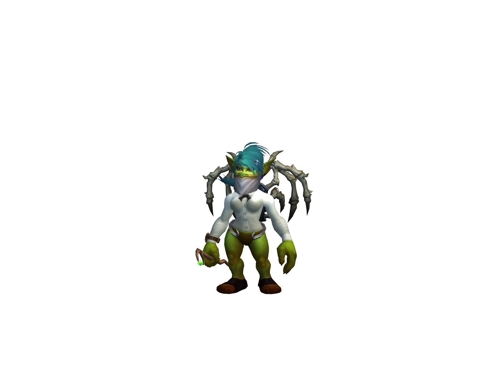 Waysha 3D character render