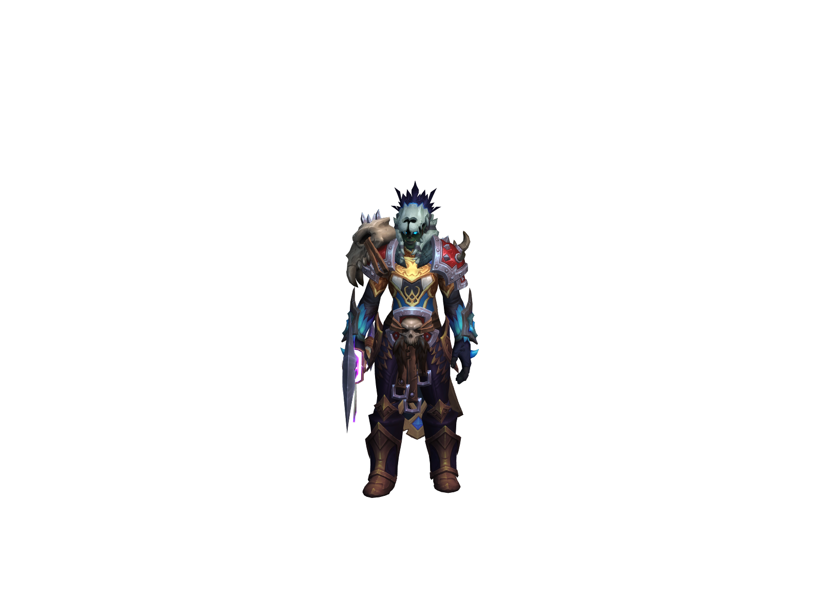 Rhexara 3D character render