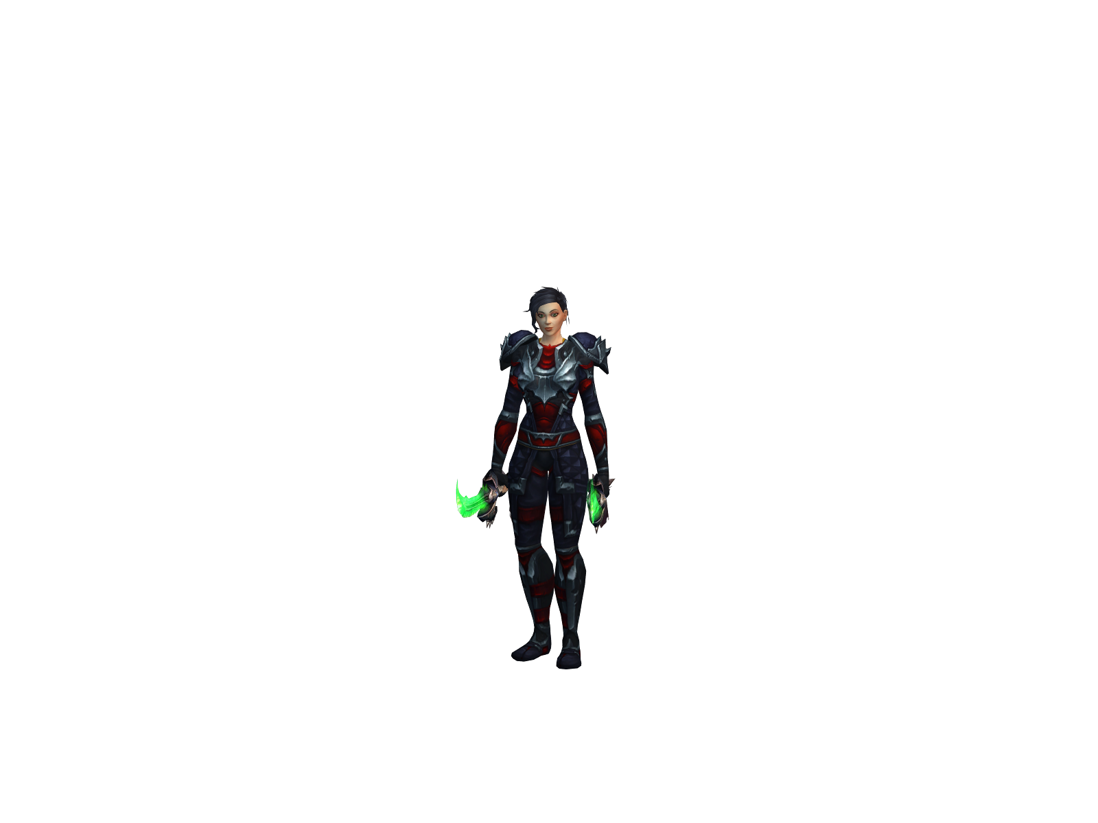Hosiery 3D character render