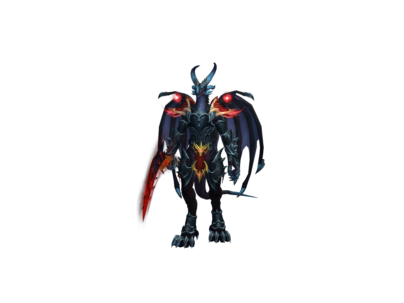 Dragnëel 3D character render
