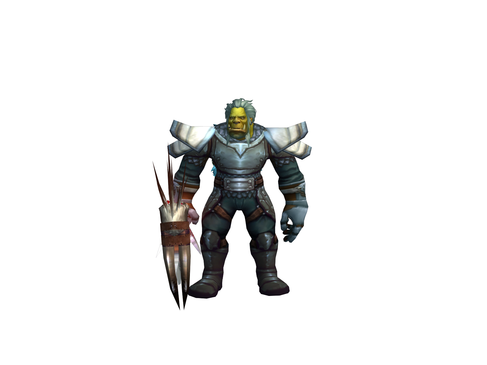 Samokz 3D character render