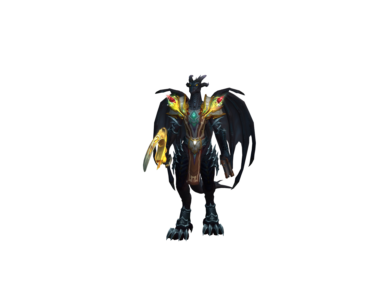 Enàra 3D character render