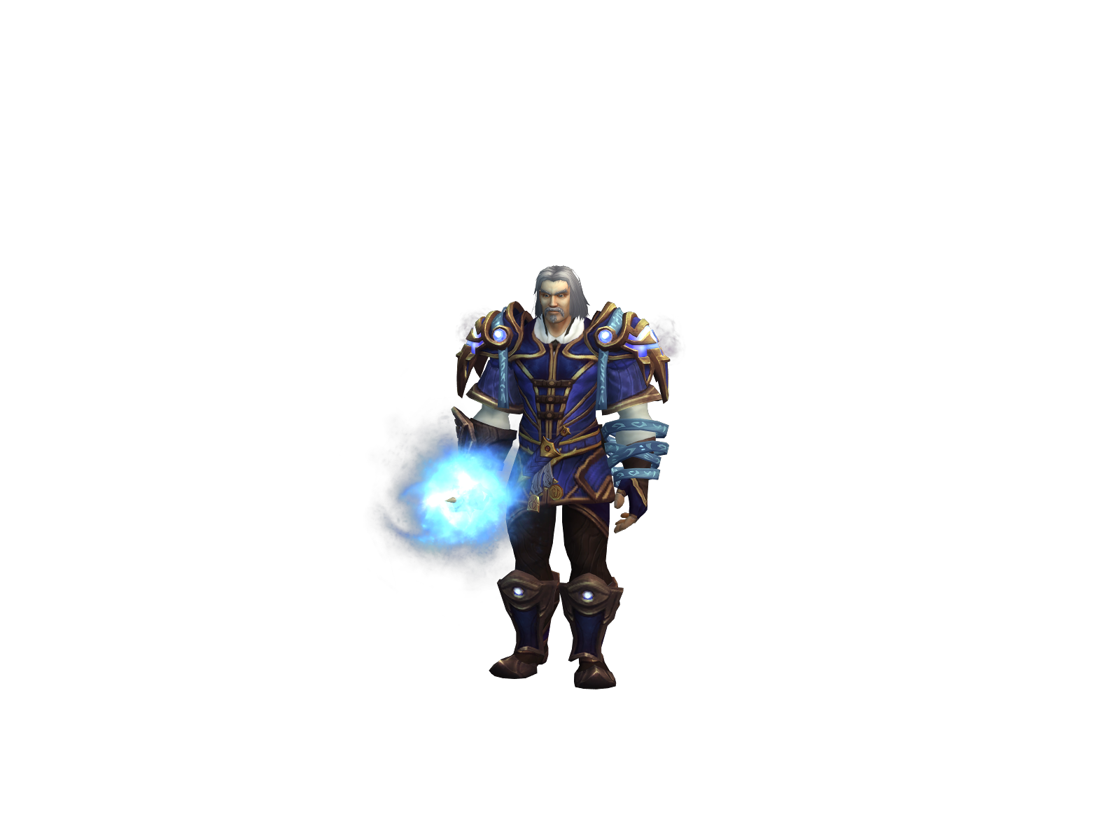 Grayfrost 3D character render