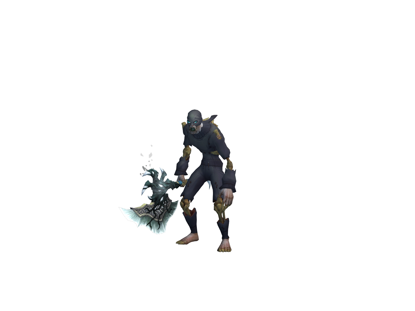 Zarnak 3D character render