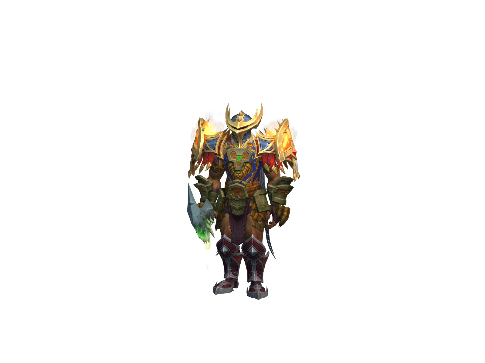 Takrosh 3D character render