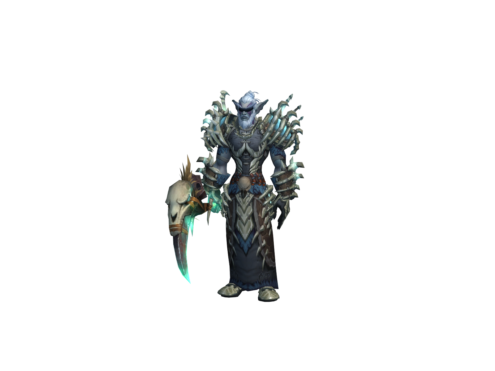 Borrego 3D character render