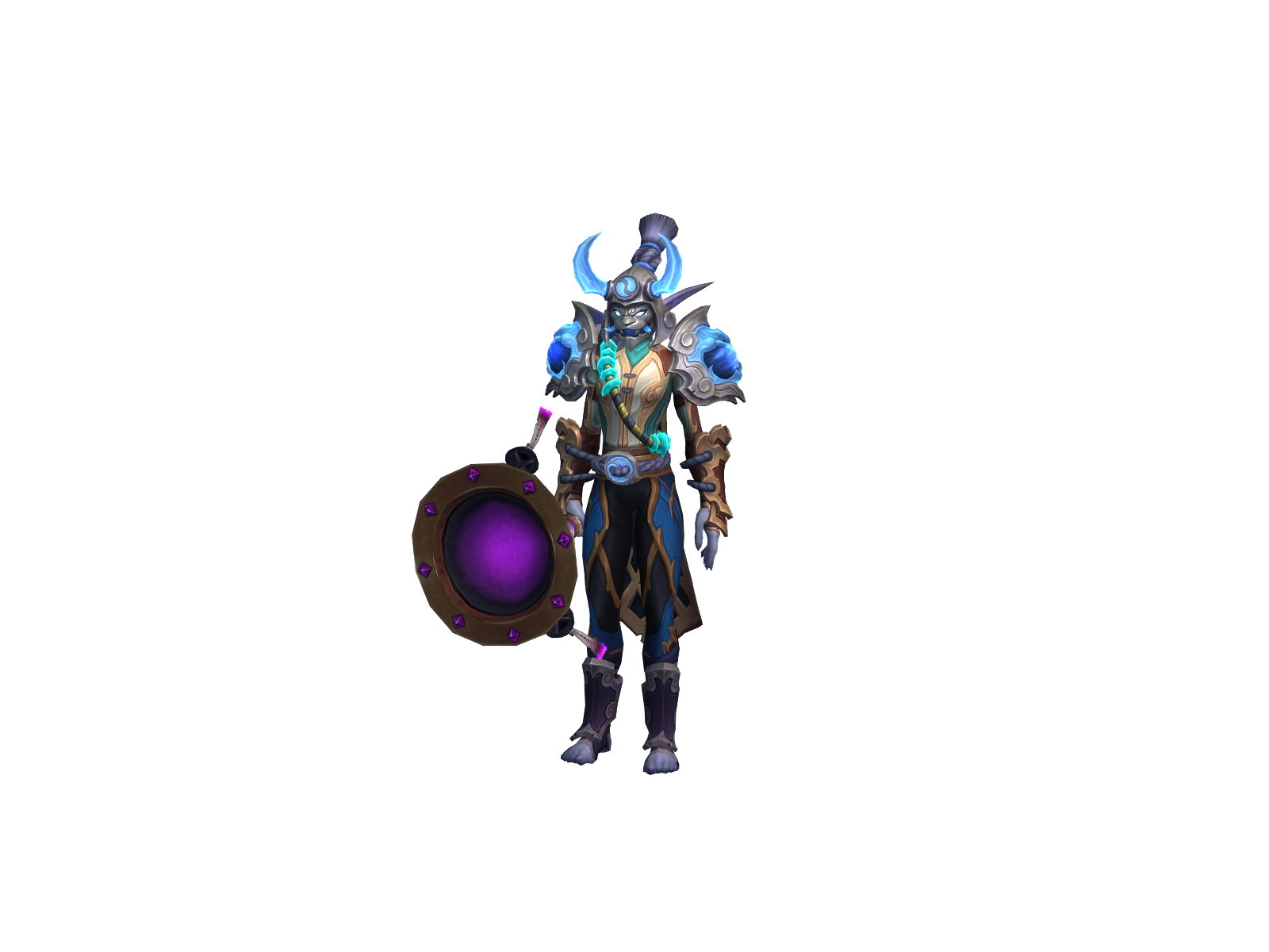 orelletes 3D character render