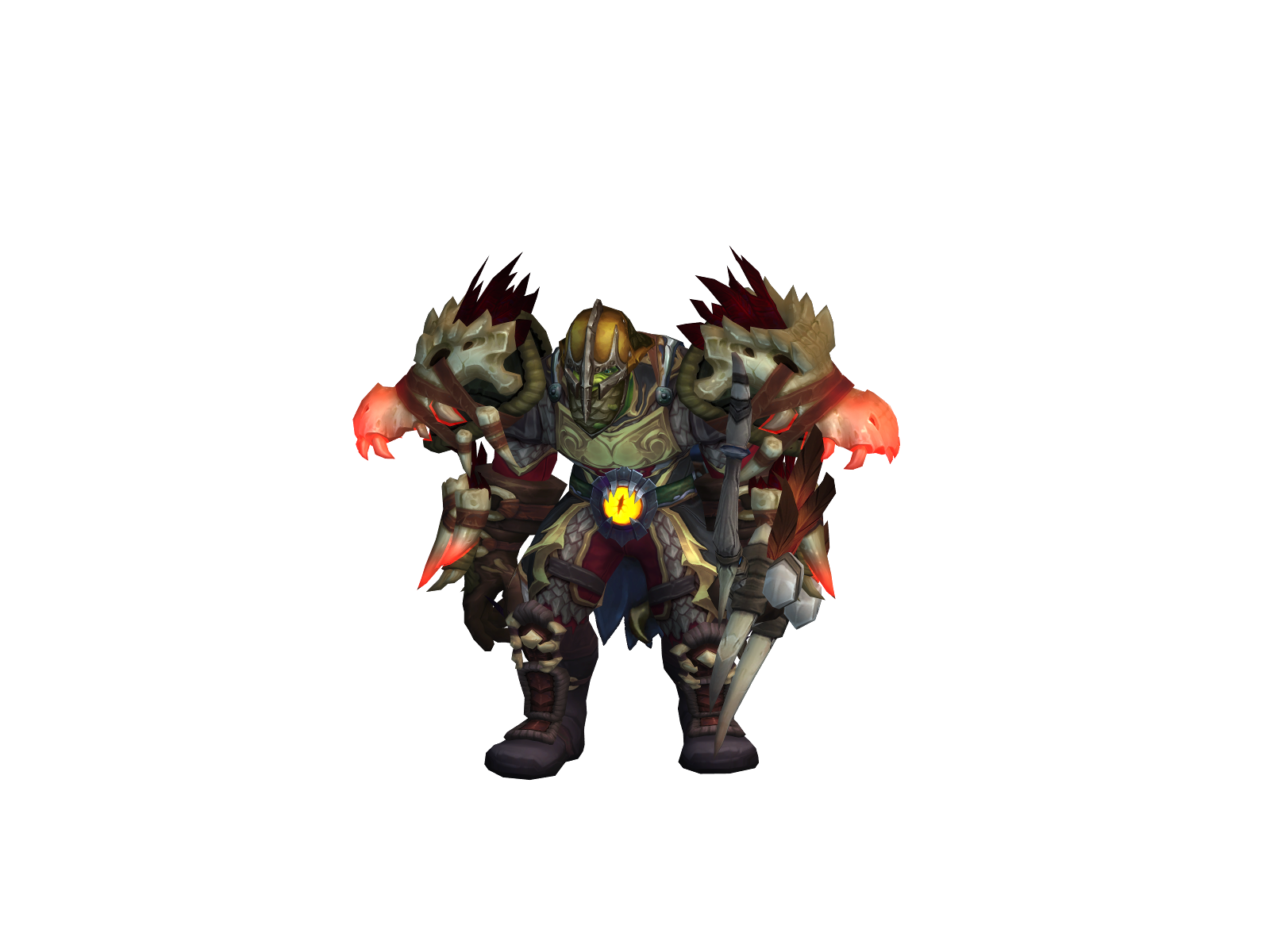 Warapitos 3D character render