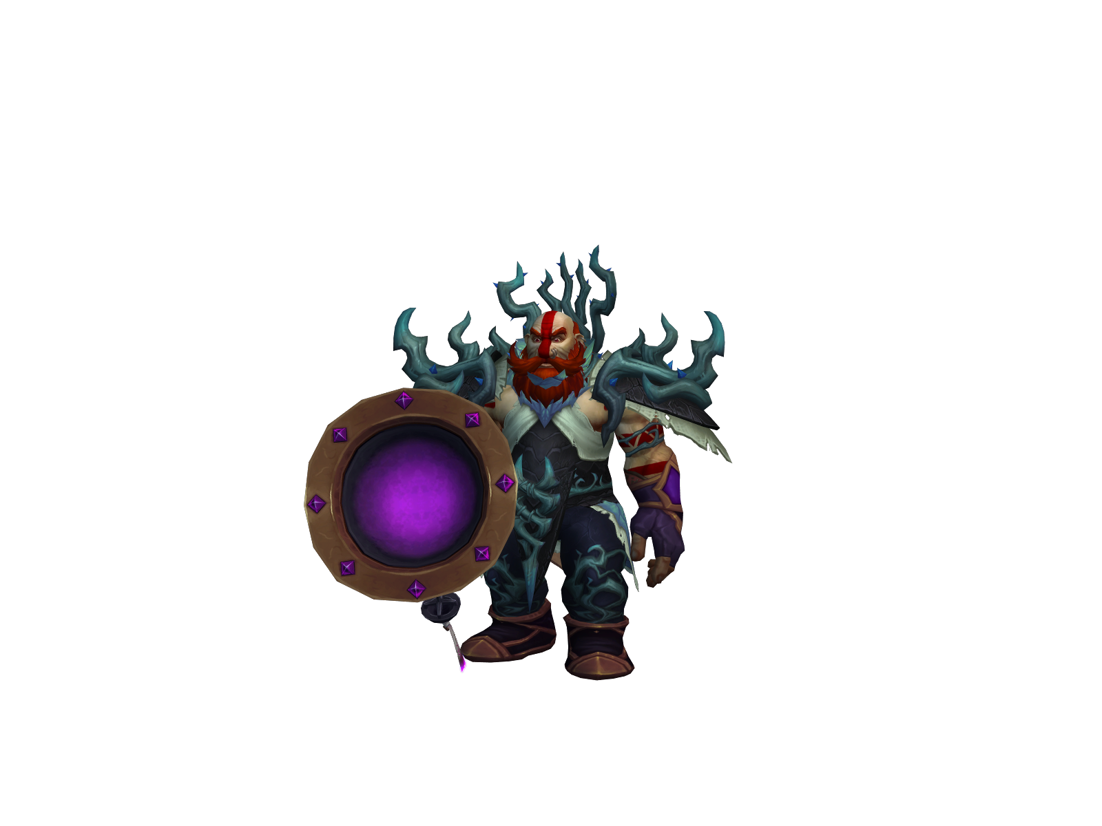 Nietss 3D character render