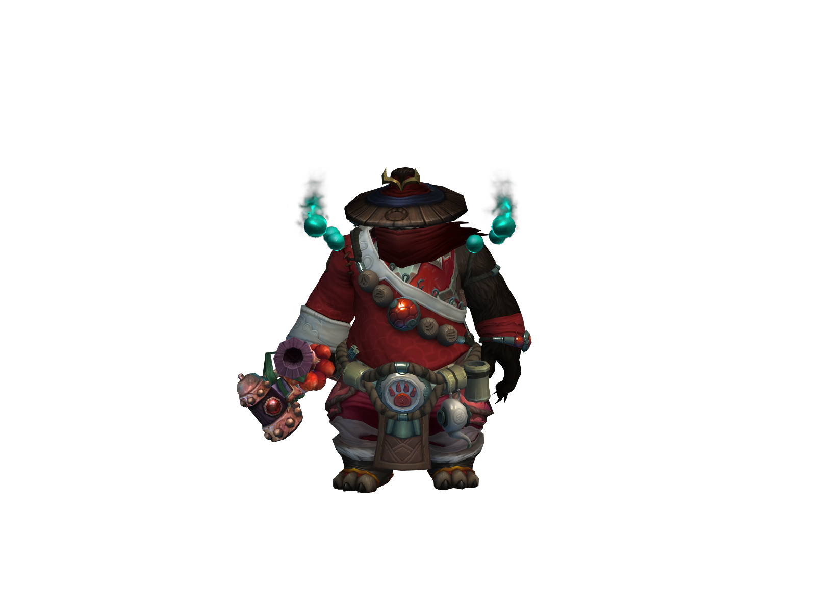 Shaddopan 3D character render