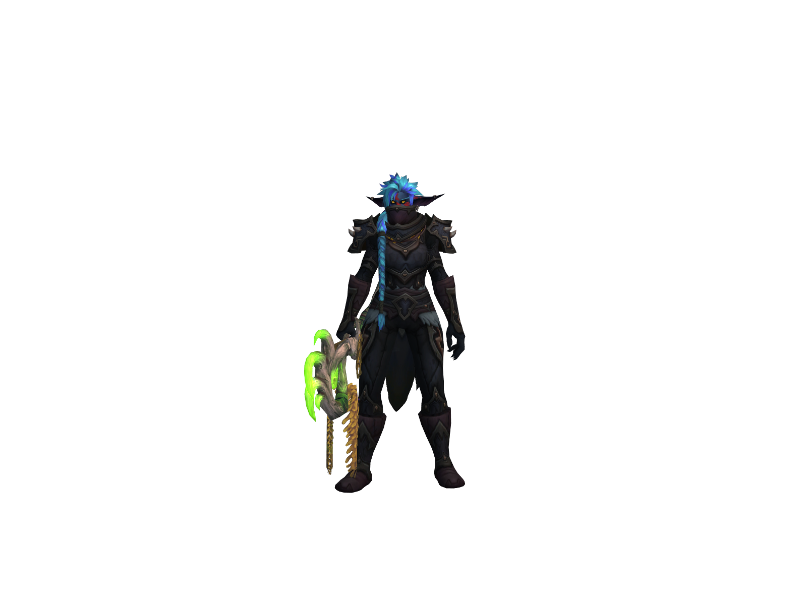 Bienhechora 3D character render