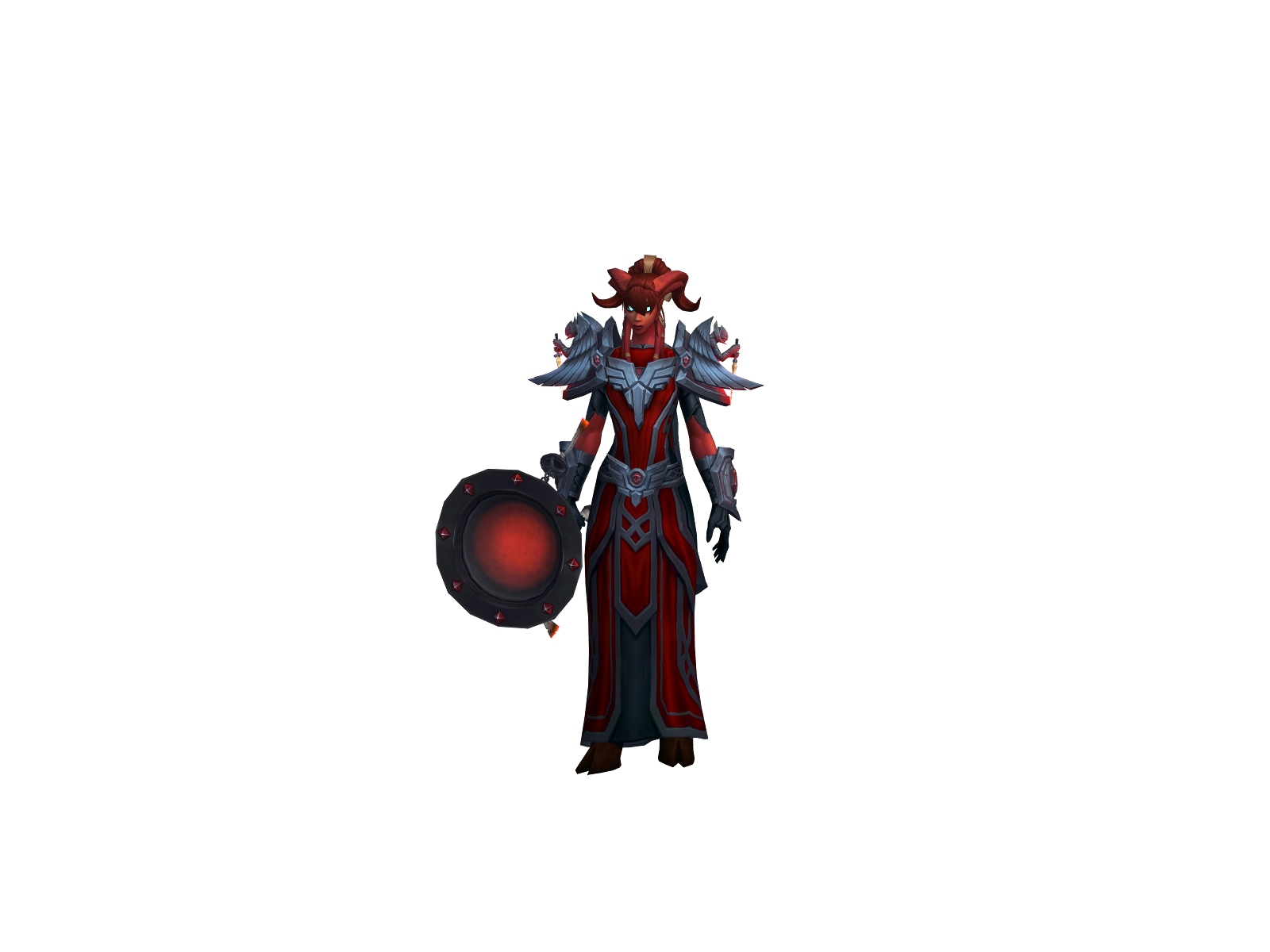 Priestmala 3D character render