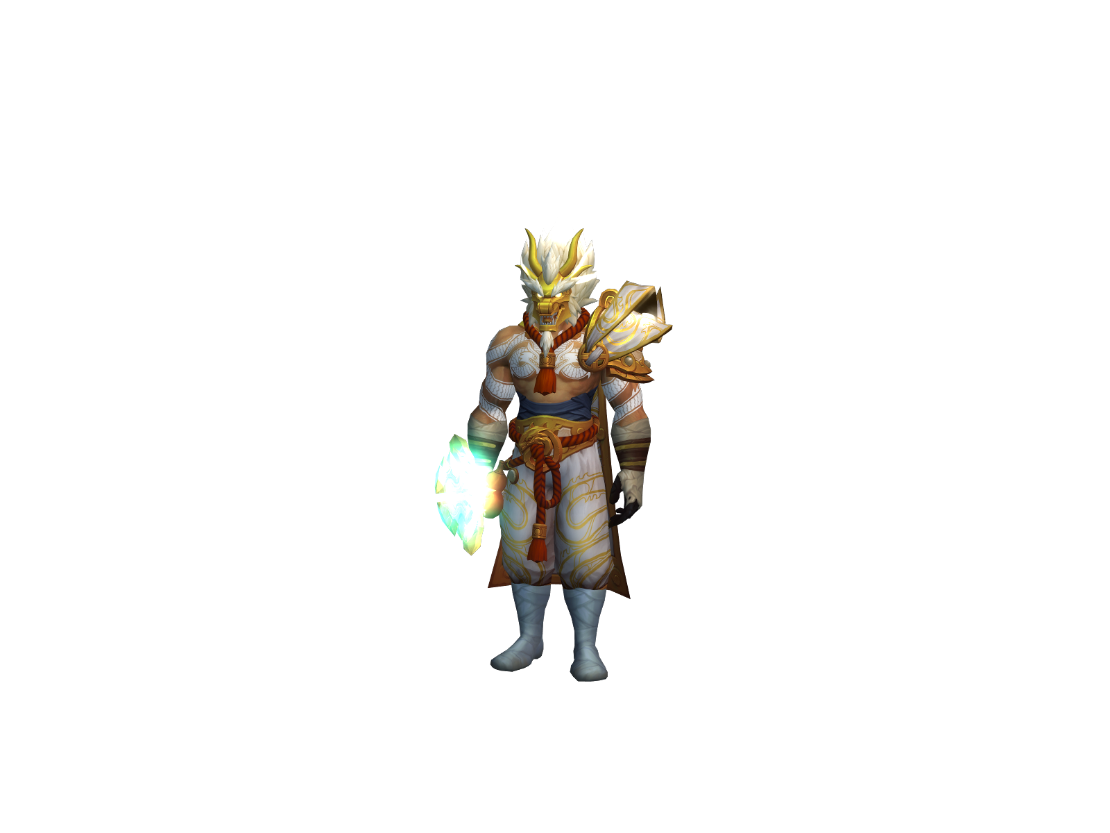 Láncelokk 3D character render