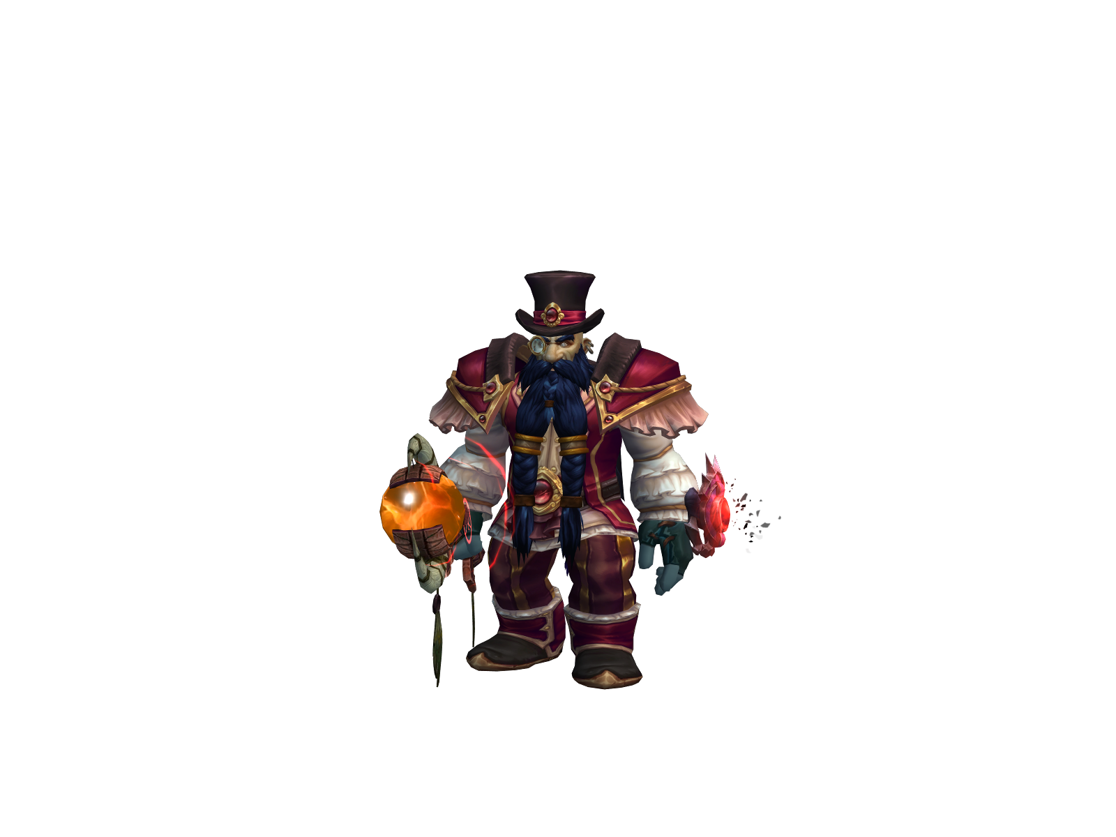 Holycarajo 3D character render