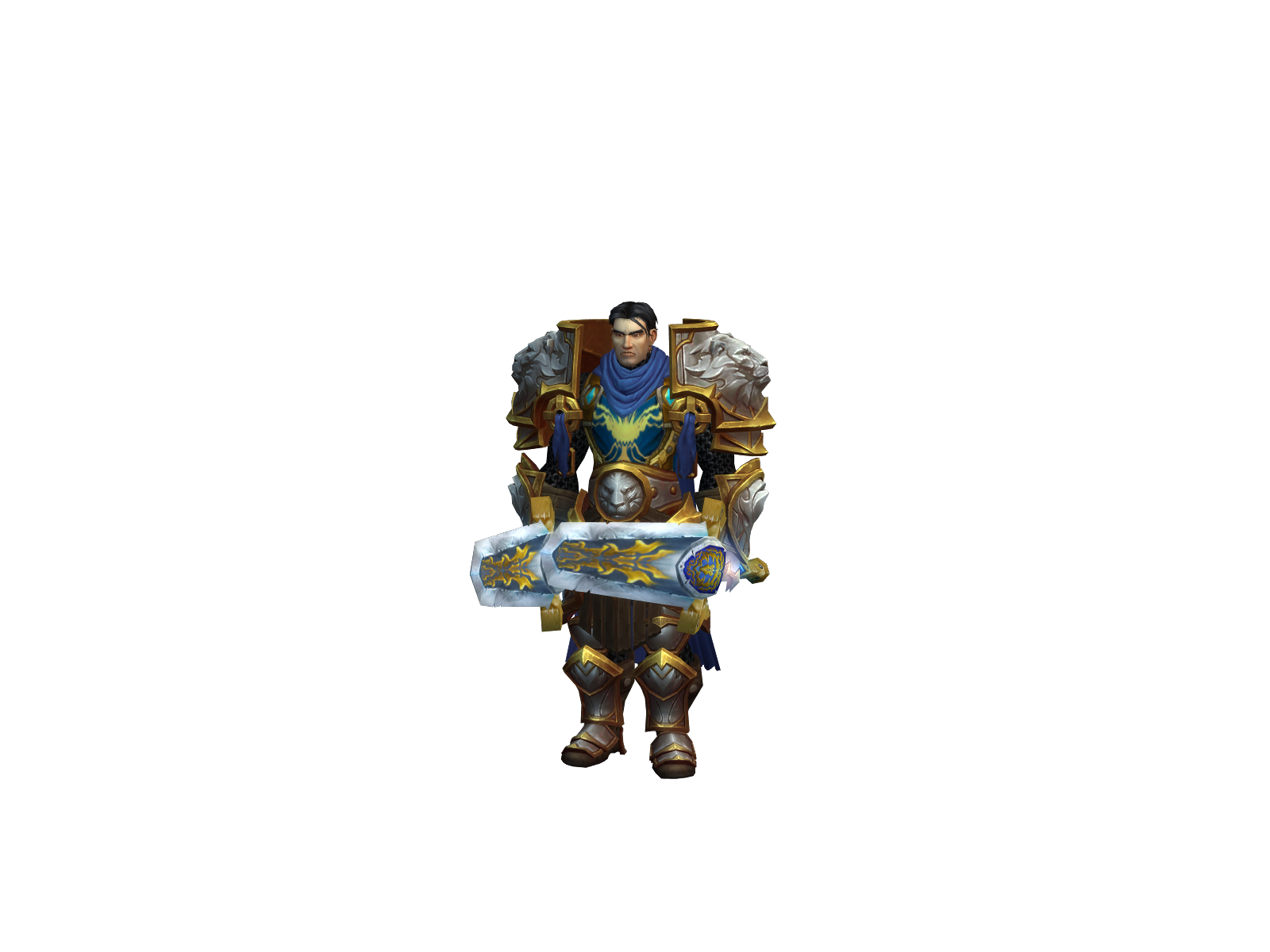 Brazofort 3D character render