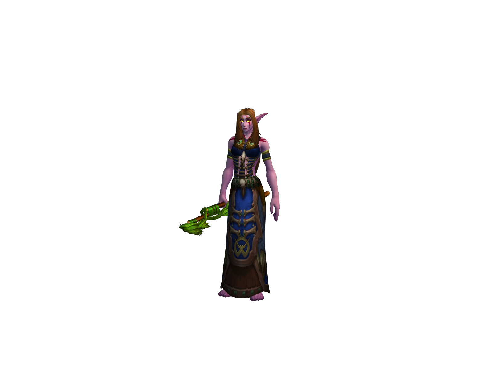 Ephel 3D character render