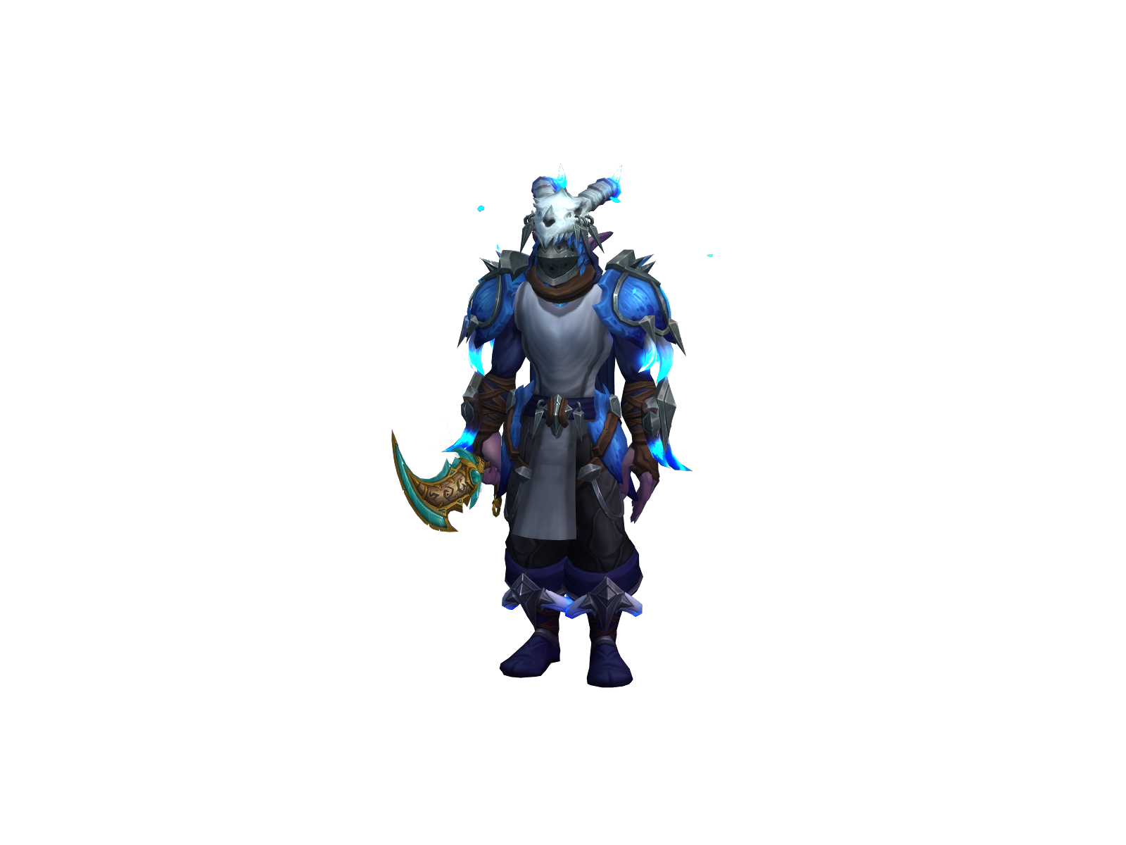 Javiferal 3D character render