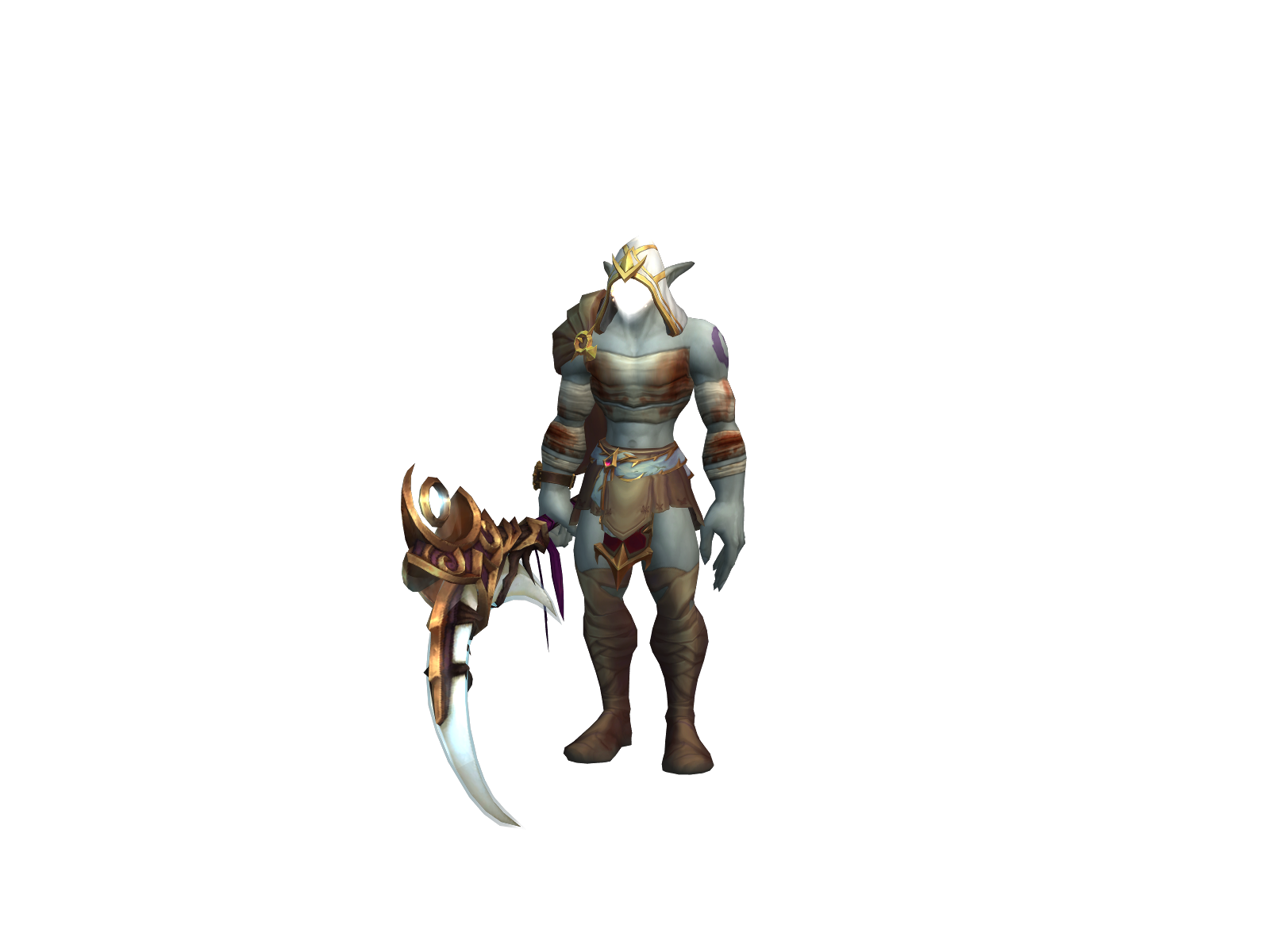 Darkzambo 3D character render