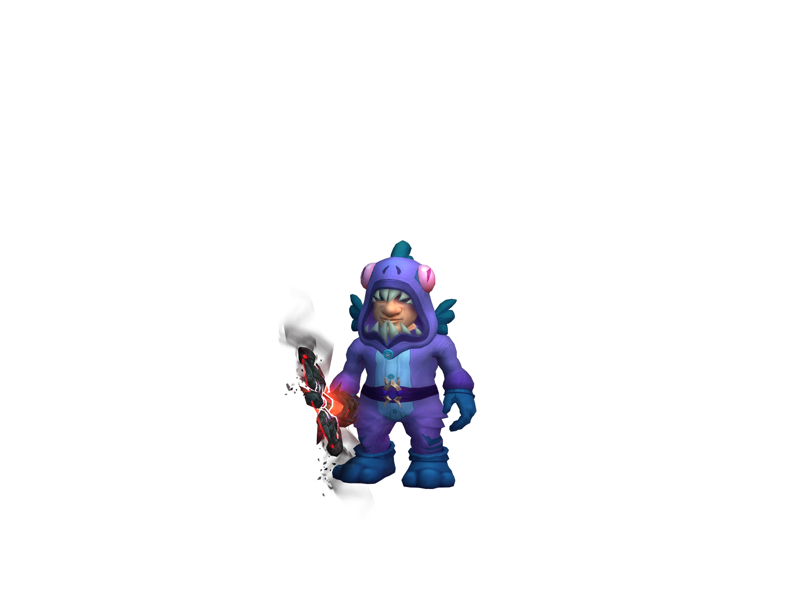 Pendejo 3D character render