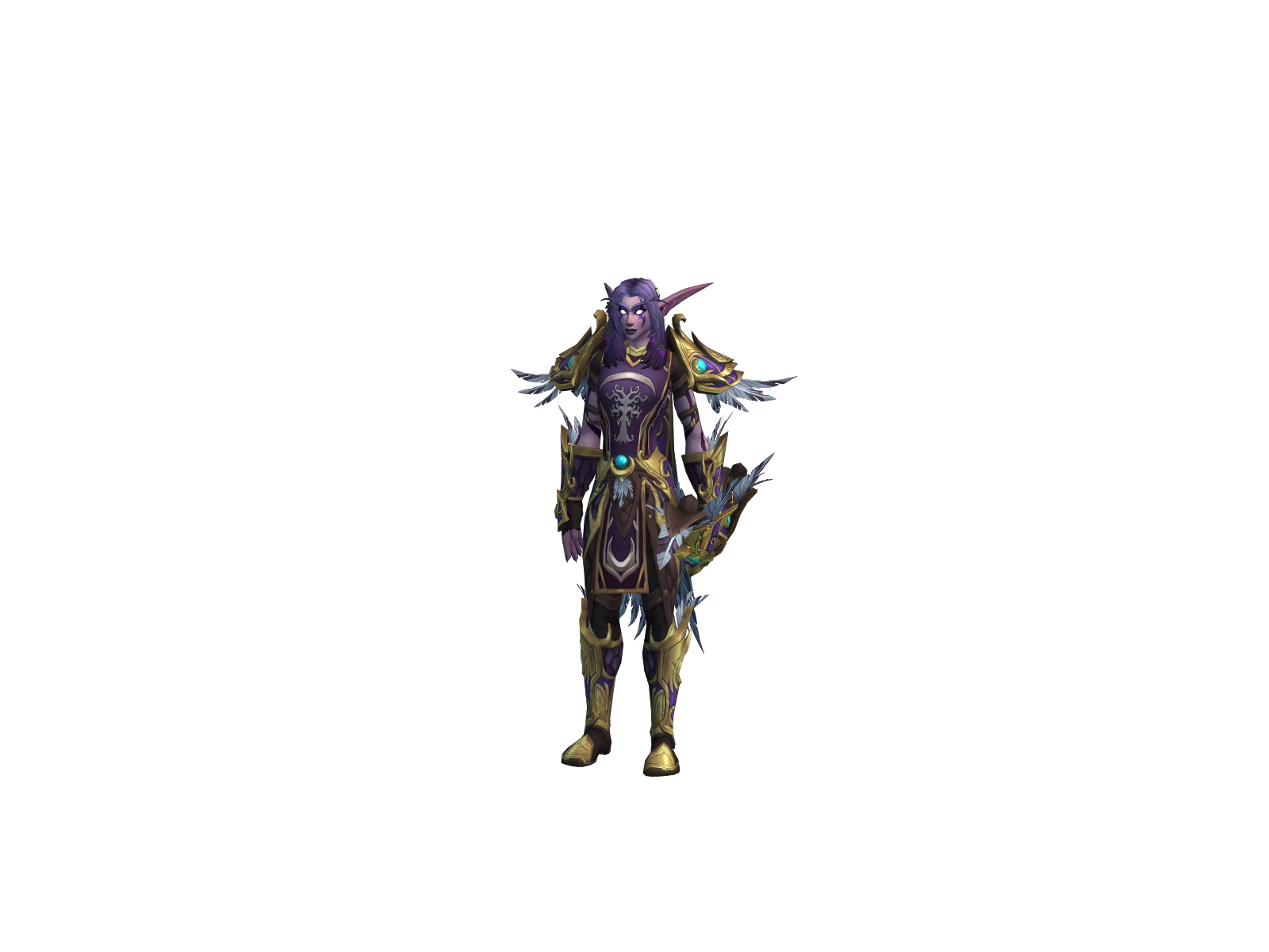 Amidaala 3D character render