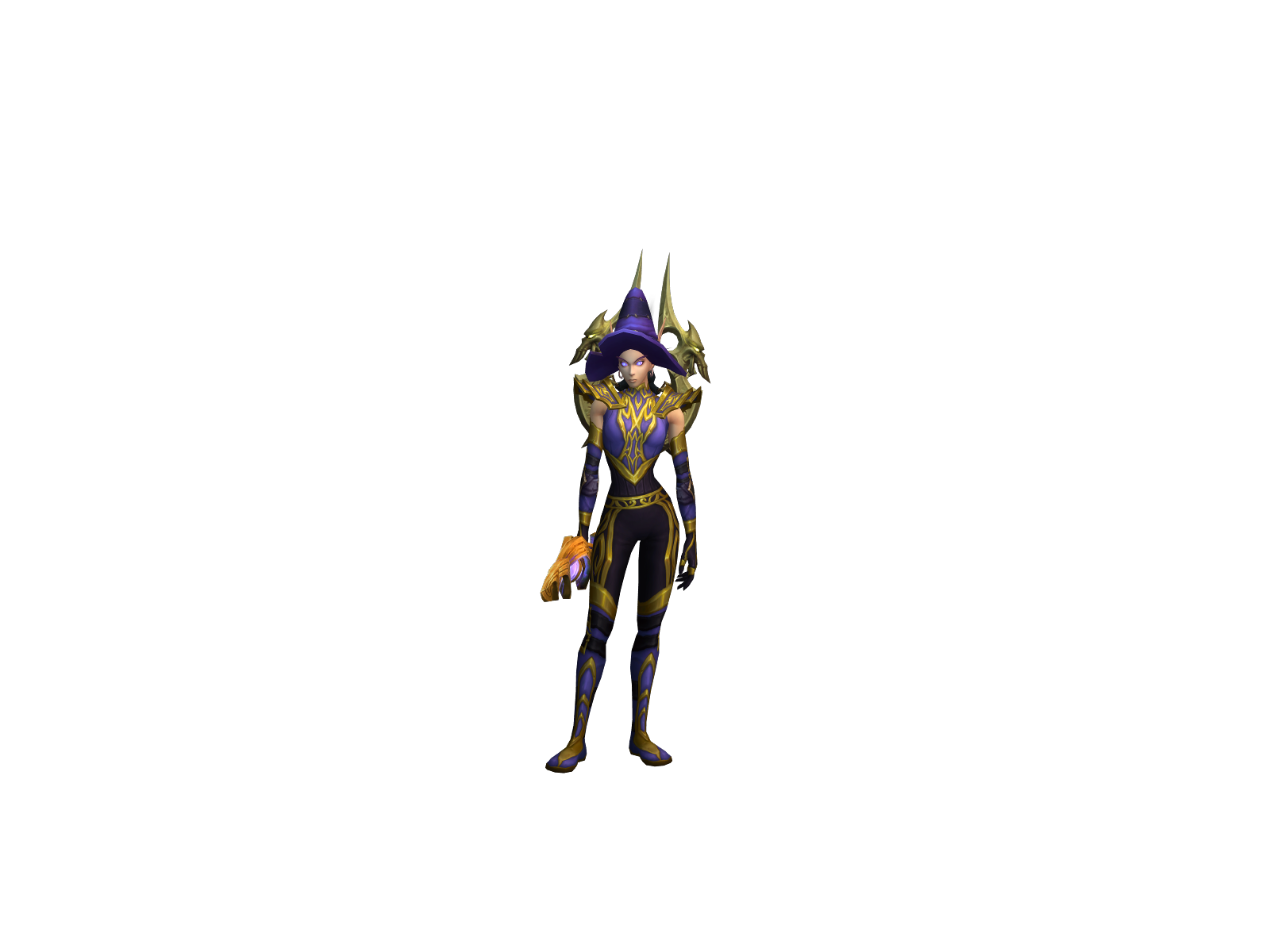 Canelock 3D character render