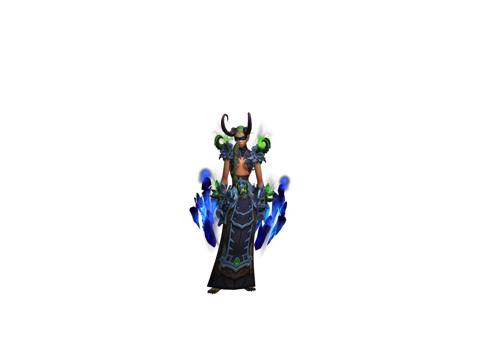 Floras 3D character render