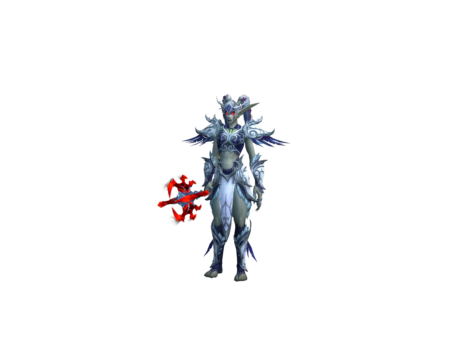 Ynuyassha 3D character render