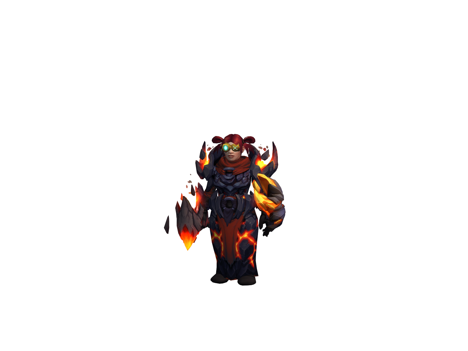 Gõjo 3D character render