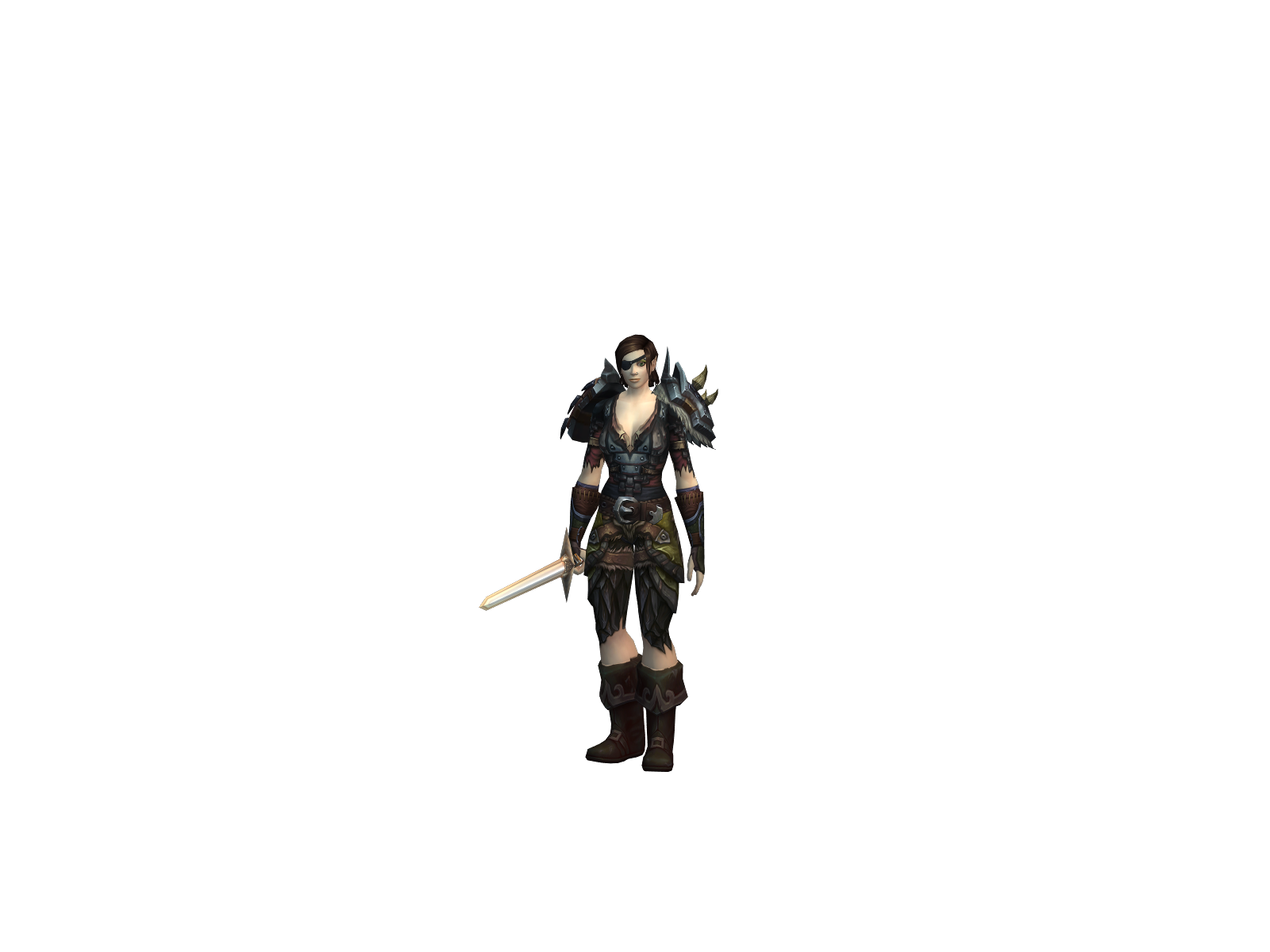 Gälga 3D character render
