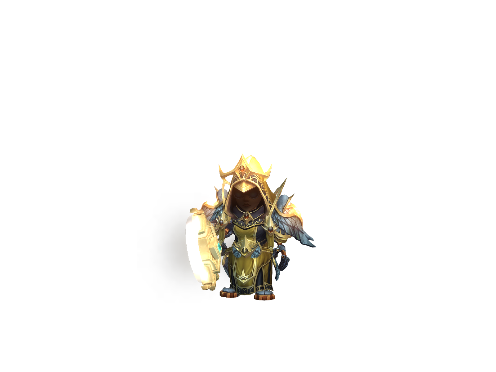 Merapito 3D character render