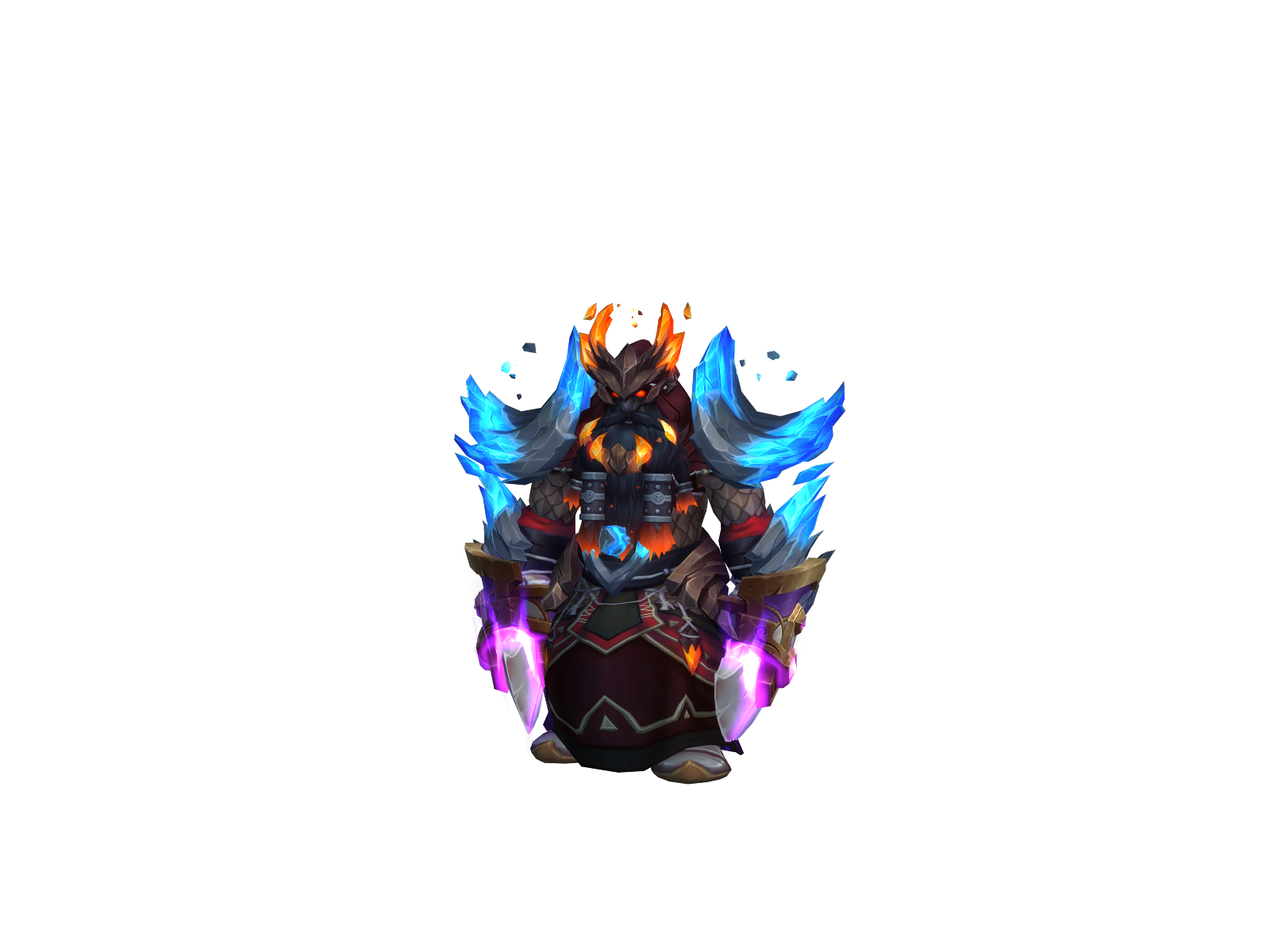 Veliial 3D character render