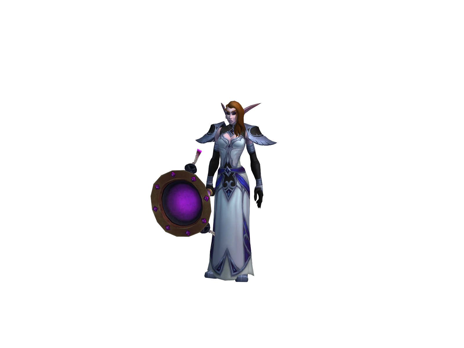 Eraila 3D character render