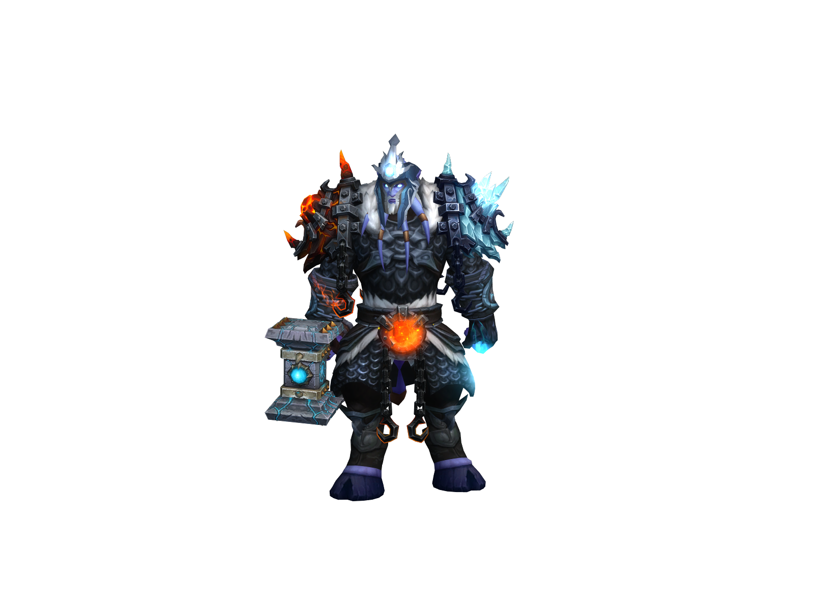Xadrae 3D character render
