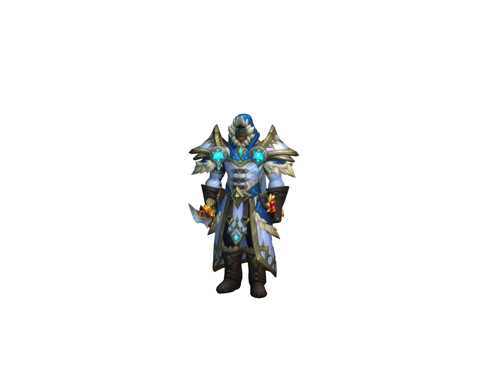 Samgar 3D character render
