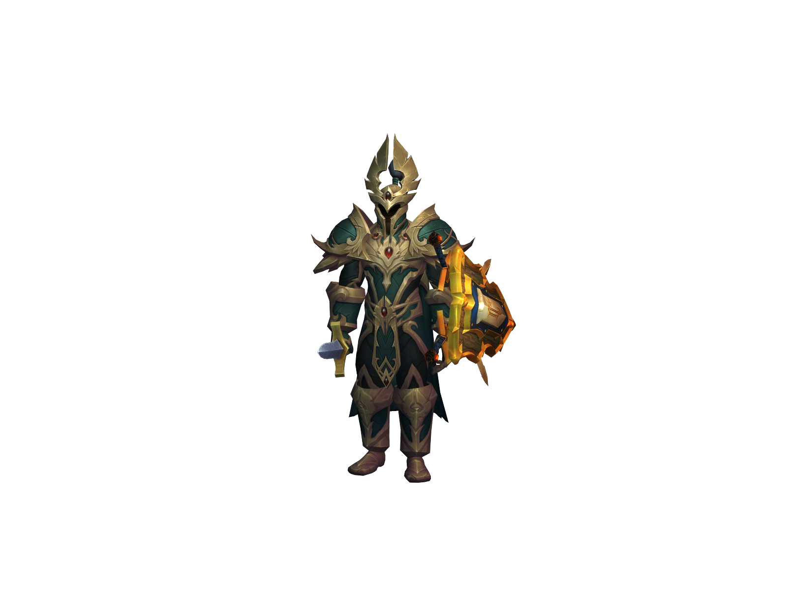 Chemanuel 3D character render