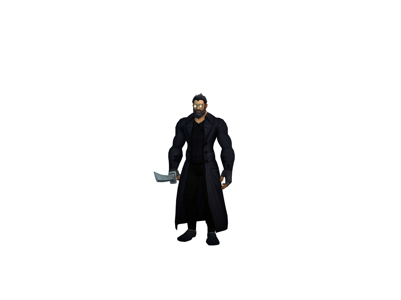 Arcadios 3D character render