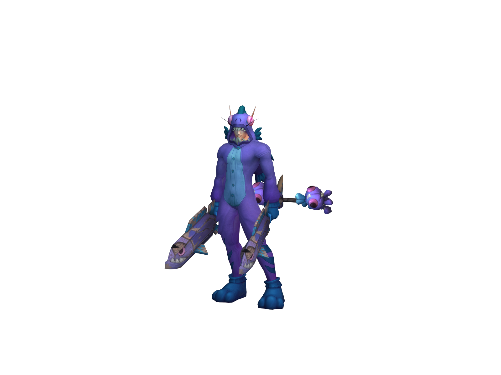 Dhjafoble 3D character render
